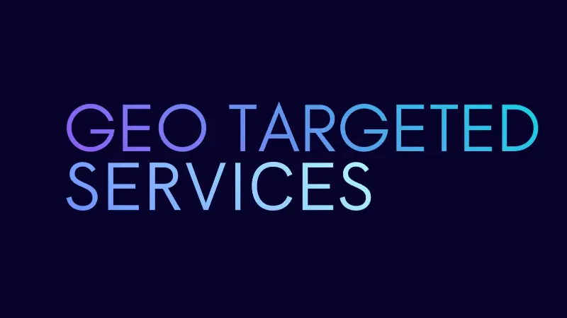 Digital Marketing Geo