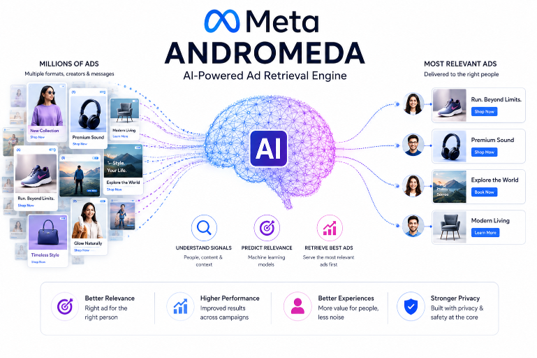 What Is Meta Andromeda? How Meta Ads Work in 2026 Meta Andromeda image
