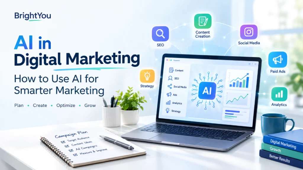 AI in Digital Marketing — using AI tools for smarter, more efficient marketing