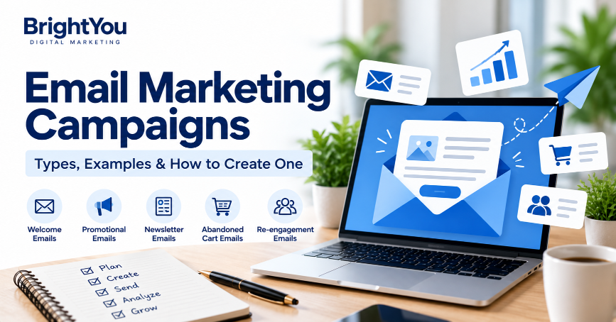 Email Marketing Campaigns: Types, Examples & How to Create One Email marketing campaigns with examples, promotional emails, newsletters, and campaign performance analytics.